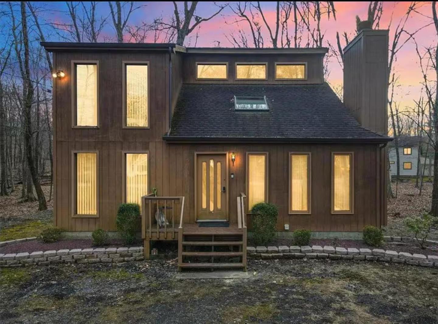 Cozy Cabin At Poconos With Hot Tub And Fire Pit East Stroudsburg Zewnętrze zdjęcie